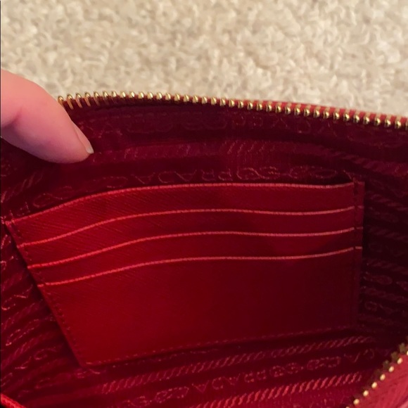 Prada Saffiano Wristlet Pochette - Picture 4 of 7